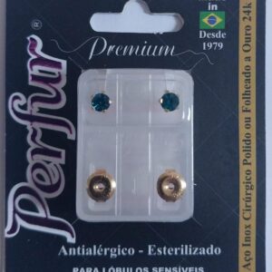 Brinco Premium Verde Esmeralda