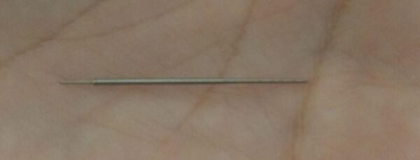 TAPER 0.9 PUSH IN TITÂNIO Para Piercing 0,9x30mm