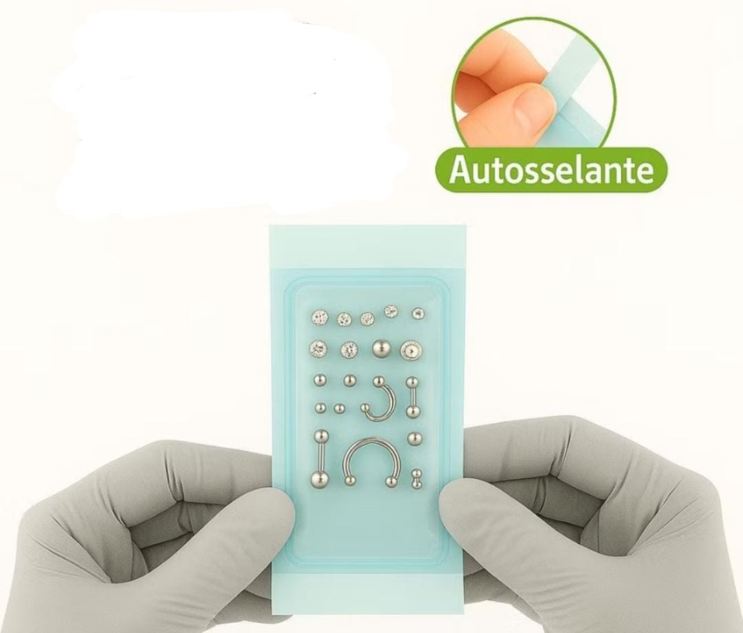 Envelope de Esterilização  Auto Selante 5cm x 10cm