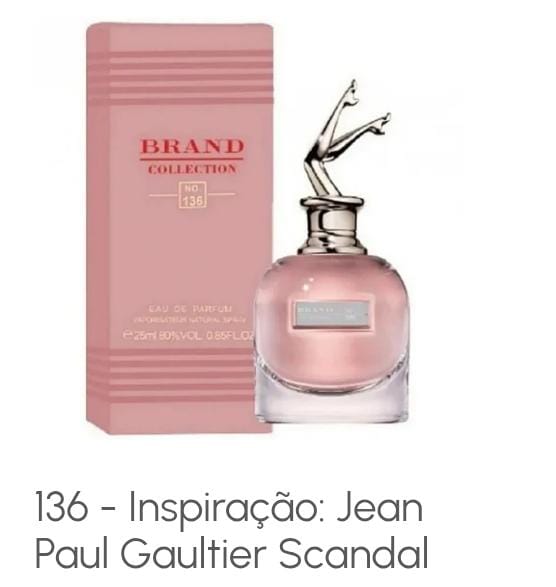 BRAND SCANDAL 25 ml  Nº136